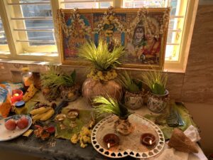 Hindu altar