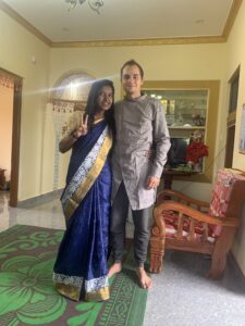 Couple together