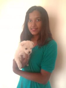 Lakshmi puppy birthday